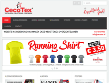 Tablet Screenshot of cecotex.nl
